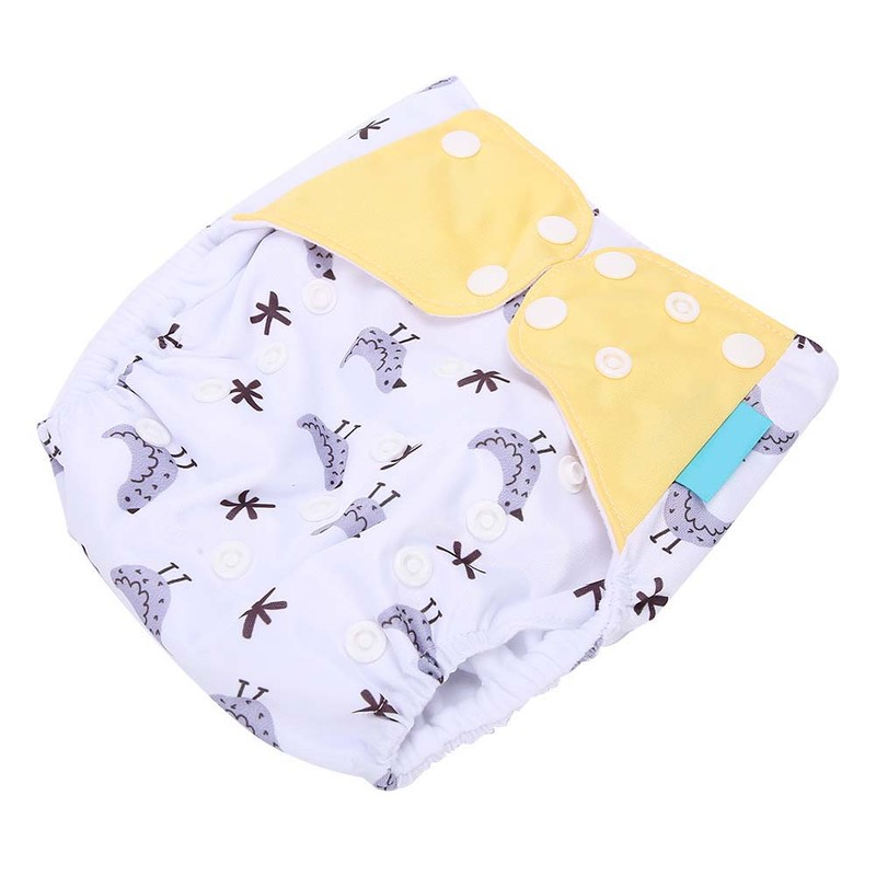 4pcs Baby Diaper Reusable Waterproof Strong Water Absorption Baby Underwear
