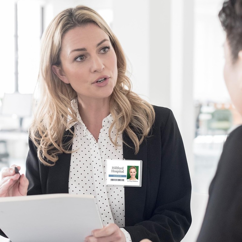 AVERY Clip-Style Name Badges - AVE74461