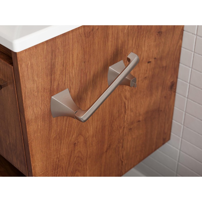 Pfister Bruxie Toilet Paper Holder, Bathroom Tissue Roll Holder, Wall-Mounted,