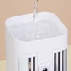 Desk Night Light Fan Power Adjustable Space Saving Quiet Multifunctional