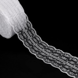 20 Yards Olive Green Leaf Ribbon, Artificial Vine, Gift wrap Party Wedding Decoration DIY Craft (Style 6)