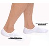 Jormatt 6 Pairs Men No Show Low Cut Socks Non-Slip