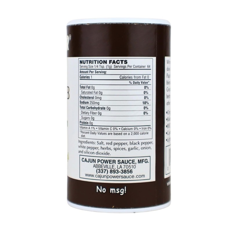 Cajun Power Papa's BBQ Rub 8oz