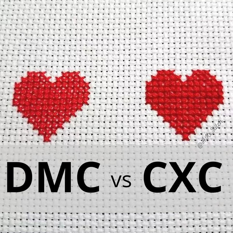 CXC 775 Baby Blue Very Light Cross Stitch Thread Cone,