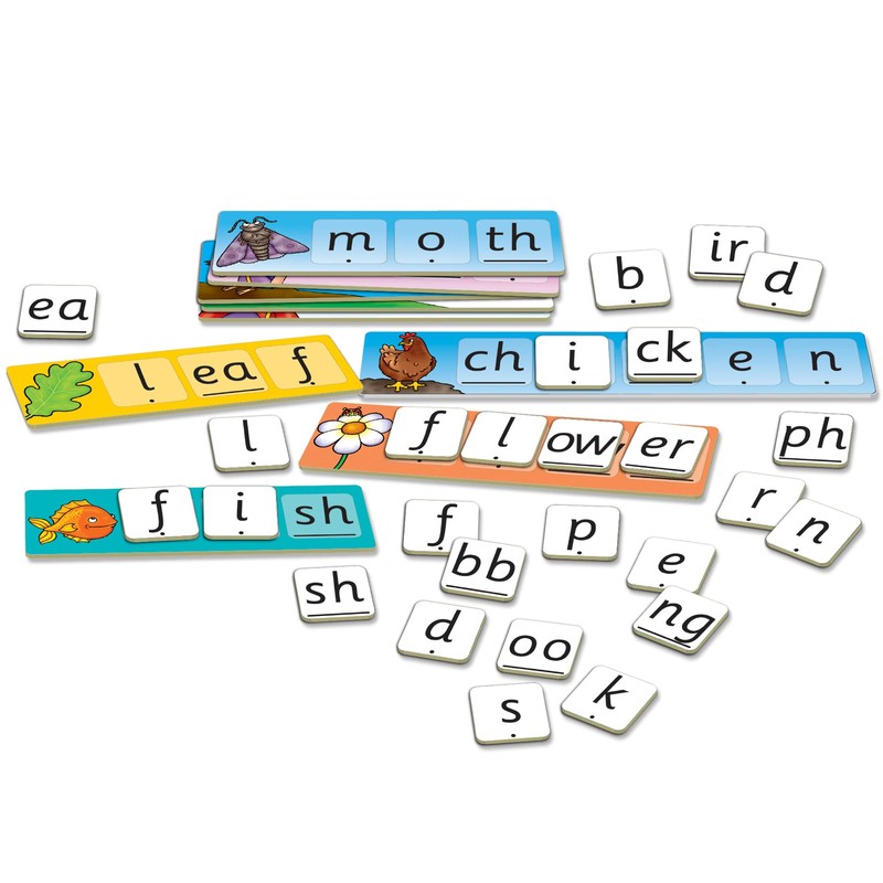 Orchard Toys Match and Spell Next Steps, Educational Spelling Game