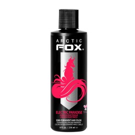 ARCTIC FOX ARCTIC FOX Vegan and Cruelty-Free Semi-Permanent Hair Color Dye (8 Fl Oz, ELECTRIC PARADISE)