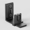 AONAYIOA Wall/Door Adjustable Floor Rails, Sliding Door Sliding Door Floor