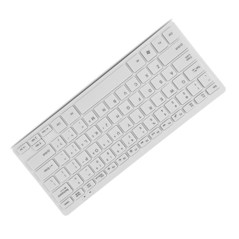 78 Keys Ultra Thin Mini USB Wired Keyboard for Desktop