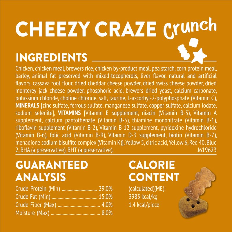 Purina Friskies Cat Treats, Party Mix Cheezy Craze Crunch -