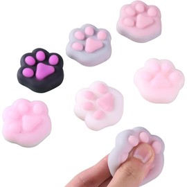 Grape Ball, Squeeze Ball, Toy Toy, Stress Relief, Grapes, Squeeze Balls and Turn Into Grapes, Stress Relief, Set of 4, Cat Paws