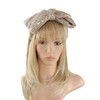 Ladies Sparkly Sequin Evening Party Big Full Bow Covered Headband
