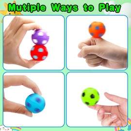 40 Pcs Football Soccer Fidget Toy, Party Bag Fillers Toys for Kids Spinner Balls Bulk Toys, Goodie Bag Pinata Stuffers Classroom Prizes Treasure Carnival Bulk Gifts Bags for Boys Girls Toddler