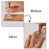 Esamero Leathercraft Punching Tools,Leather Stitching Aid Plate,Diamond Lacing Chisel Pricking