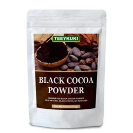 Black Cocoa Powder, 7.0oz(200.0g), Premium Food Grade Black Cocoa Powders for Cooking & Baking, Non-GMO