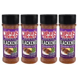 Blackened Seasoning 2.75 oz Cajun's Choice Louisiana Foods (Pack of 4)