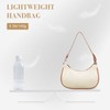 ModaZeal Small Handbags for Women PU Leather Crescent Shoulder Bag
