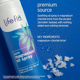 Life-flo Pure Magnesium Oil, 8 Ounce