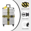ZOUIQSS 2 Pack Adjustable Luggage Straps,Heavy Duty Suitcase Belts,Luggage Tag
