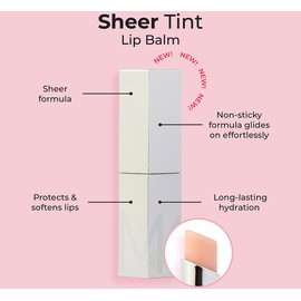 MCOBEAUTY SHEER TINT LIP BALM - CLEAR, #MCH418 MCOBEAUTY