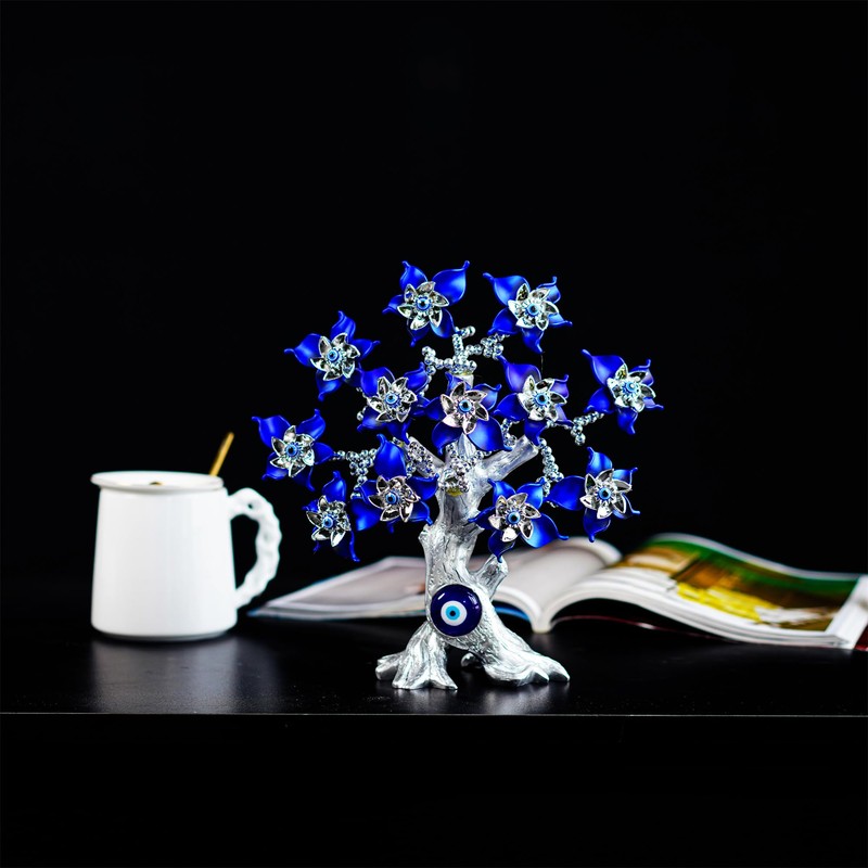 10.4'' Turkish Evil Eye Tree Protection Evil Eye Statue for