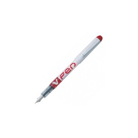 Pilot V Pen Disposable Fountain Pen - Red