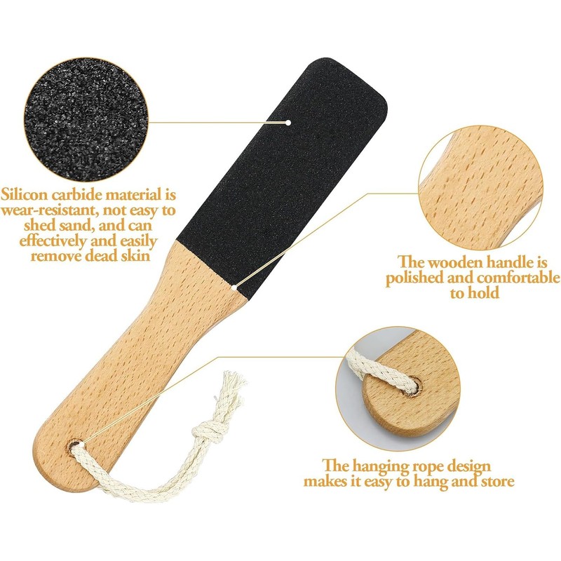 Foot File, Callus File, Pumice Stone Exfoliating Pedicure, Rasp Foot