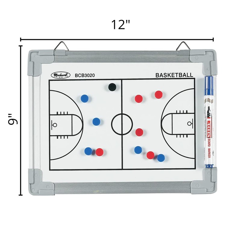 Markwort Mini Basketball Court Board Set