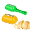 Peeler with Container - Corn Peeler Tool | Multi-Purpose Vegetable