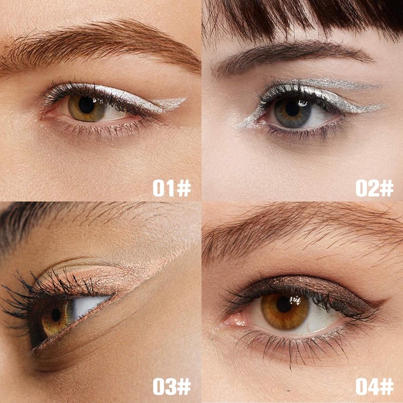 PHOFAY 8-Shade Eyeshadow Highly Pigmented (Matte/Shimmer), No Brush Required, Perfect