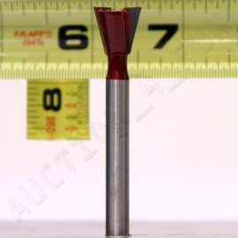 Porter Cable 43448PC 1/2" Dovetail Carbide Tip Router Bit 14Deg Reverse Rotation