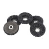 5Pcs Strip Discs Stripping Wheel Black 4 Inch for Stainless