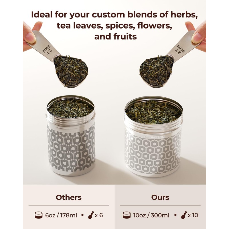2 Pack Reinmoson Extra Large Tea Infuser for Loose Tea