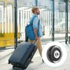 Pack of 4 Suitcase Castors Replacement Wheels, 50 x 18