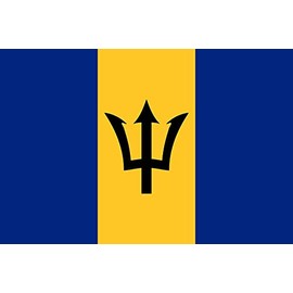 BARBADOS 5ftx 3ft CARIBBEAN FLAG