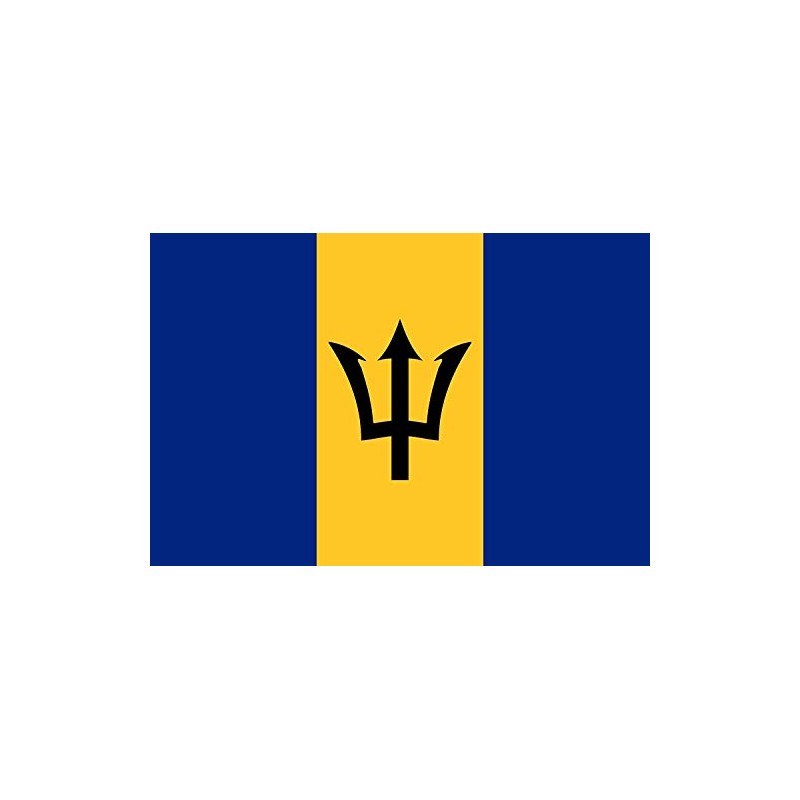 BARBADOS 5ftx 3ft CARIBBEAN FLAG