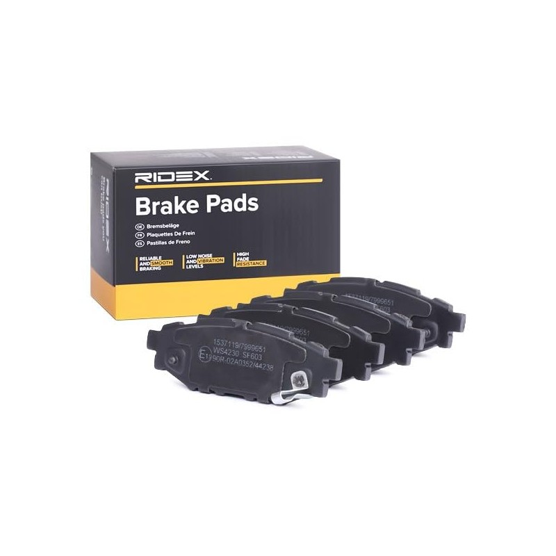 Ridex D140 Brake Disc Bremssteine 402B0221 Brake Pad Set, disc
