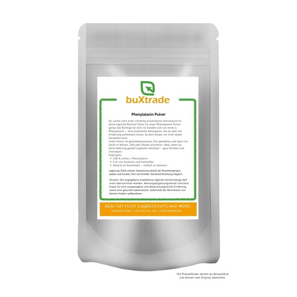 500 g | Phenylalanin Pulver | Nahrungsergänzungsmittel | Pulver |