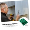 SEWACC 11pcs Damaged Screw Extractor Durable Broken Bolt Remover Kit