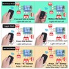 DieseRC DC 12V Wireless Relay Remote Control Switch 433MHz RF
