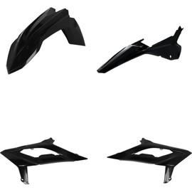 Acerbis Black Standard Plastic Body Kit (2979650001)