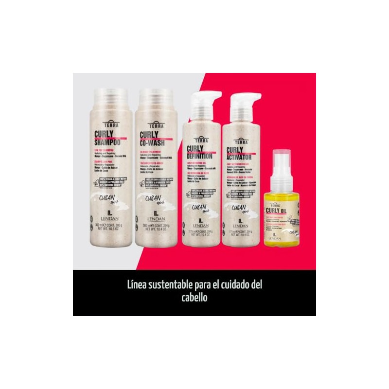 Lendan Terra Curly Activator Cream – Curl Defining and Frizz