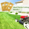 LURICO Robotic Lawnmower Blade, 30 x Premium Titanium Replacement Blades,