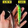 10 Pcs Micro-submersible Hard Bait Blood Tank Hook Artificial Bait