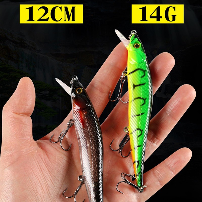 10 Pcs Micro-submersible Hard Bait Blood Tank Hook Artificial Bait