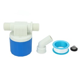 Automatic Float Valve, 3 Sizes, Automatic Water Refill and Stop, Indoor Type Water Level Control Valve for Water Tanks, Water Towers, Solar Water Heater (1/2)