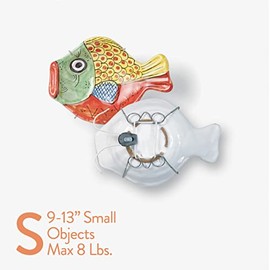 Display Small Buddie Adjustable Plate Hanger for Plates, Platters, Bowls & Other Objects 9-13" Overall, and up to 8 lbs.