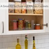 Simplify Rectangular Open Front Organizer Bin | Kitchen Cabinet &