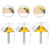 1/4 Inch Shank Router Bit，45 Degree Lock Miter Router Bit