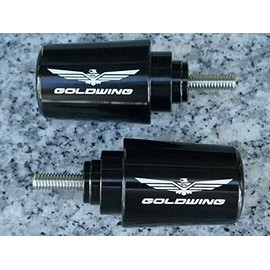 i5 Black Billet Bar Ends compatible with Honda Goldwing Gold Wing GL1800 GL1800