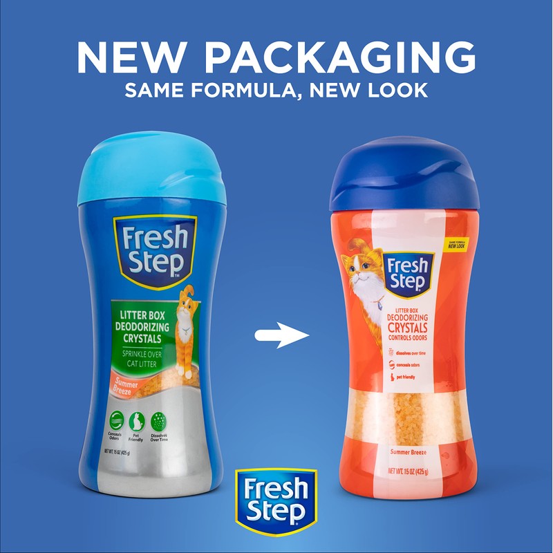 Fresh Step Cat Litter Crystals In Summer Breeze Scent |